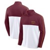 NFL Washington Commanders Men's Lightweight 1/4th Zipped Hooded Sweatshirt - 3 of 3