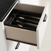 South Shore Amaro Kitchen with Island Faux Black Stone White: Laminate Surface, Particle Board Frame, Storage Cart - 4 of 4