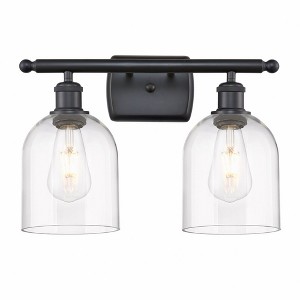 Bella - 2 Light Bath Vanity In Industrial Style-10.5 Inches Tall and 15.5 Inches Wide - 1 of 1