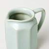 8 fl oz Stoneware Beverage Pitcher Peace Blue - Hearth & Hand™ with Magnolia - 3 of 3