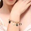 SOHI Women's Gold Celestrial Charm Bracelet - 3 of 3