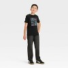 Boys' Short Sleeve Cassette Tape Graphic T-Shirt - Cat & Jack™ Black - 4 of 4