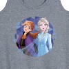 Women's - Frozen 2 - Anna & Elsa Graphic Racerback Tank - 2 of 4