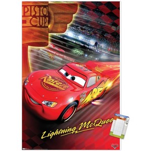 Trends International Disney Pixar Cars - Piston Cup Unframed Wall Poster Prints - 1 of 4