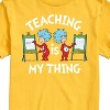 Men's - Dr. Seuss - Teaching Is My Thing Short Sleeve Graphic T-Shirt - 2 of 4