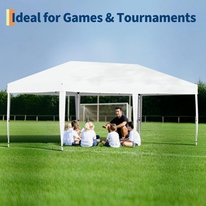 GustoWave 10x20 Ft Portable Waterproof Pop-Up Canopy Tent for Camping - 1 of 4