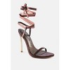 Smacker Leg Silhouette Stiletto Women Heels - 2 of 4