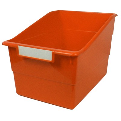 Romanoff Tattle Wide Shelf File, Orange : Target