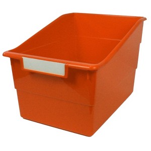 Romanoff Tattle Wide Shelf File, Orange - 1 of 1