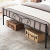 Metal Platform Bed Frame with Headboard and Footboard, No Box Spring Needed, Under Bed Storage Space - 4 of 4