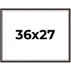 PosterPalooza | Simple Silver Picture Frame - UV Acrylic, Backing Board, Hanging Hardware Included - 2 of 4
