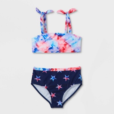 Girls' 'Wish Upon A Unicorn' Bikini Swimsuit - Cat & Jack™ Navy Blue