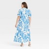 Women's Short Sleeve Maxi Sundress - A New Day™ - 2 of 3