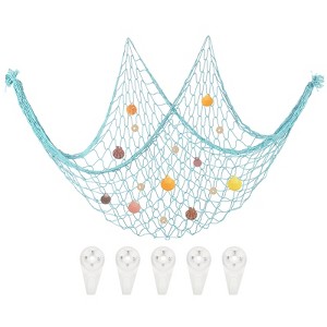 Unique Bargains Mediterranean Style Ocean Theme Wall Hanging Party Decorative Hanging Ornament - 1 of 4
