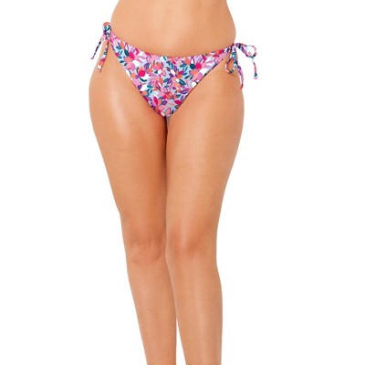 Swimsuits for All Women's Essential String Bikini Bottom (Plus Sizes Available)
