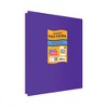 07246: Purple Matte Poly Folders, No Holes (48 Packs) - 3 of 4