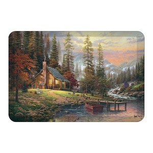 Thomas Kinkade A Peaceful Retreat 20"x30" Anti-Fatigue Kitchen Mat - 1 of 2