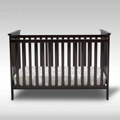 Delta brown hot sale crib