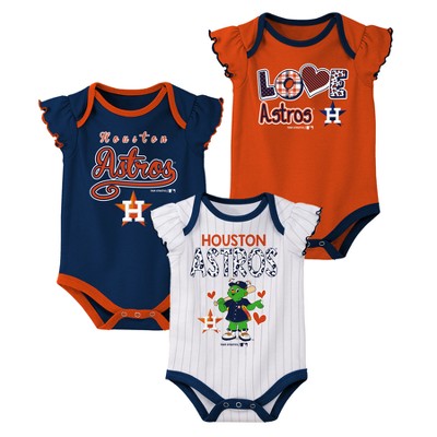 houston astros baby onesie