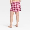 Women's Boxer Pajama Shorts - Wild Fable™ - 2 of 3