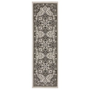 Oriental Weavers Chamberlain CH09A Ivory/ Grey Indoor Area Rug - 2'3" x 7'6" - 1 of 4
