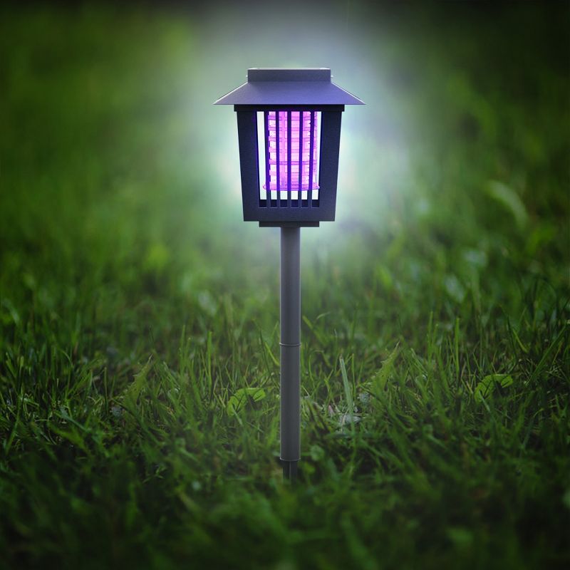 Nature Spring Solar Powered Light Mosquito and Insect Bug Zapper - Black, 2 of 4