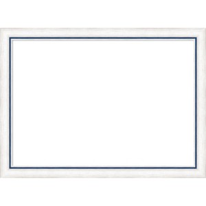 Amanti Art Morgan White Blue Framed Dry Erase Magnetic Board - 1 of 4