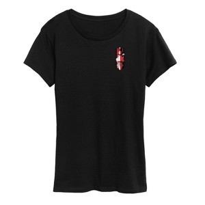 Women's - Pokémon - Red & Black Theme Short Sleeve Graphic T-Shirt - 1 of 4