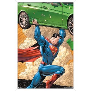 Trends International DC Comics - Superman - Car Framed Wall Poster Prints - 1 of 4