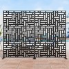 MAYEERTY 71x47 Simple and modern outdoor decorative screen partition - 3 of 4