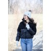 Britt's Knits Womens Stylish Warm Knit Mainstay Plush-Lined Pom Pom Cold Weather Hat - 2 of 2