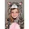 HalloweenCostumes.com Girl's Toddler Premium Kitty Cat Costume | Cute Gray Animal Jumpsuit with Shoe Covers & Hand Covers - 2 of 4
