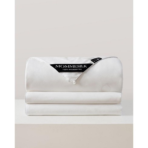 Mommesilk Deluxe 2 In 1 Cotton Covered Silk Comforter Queen Target