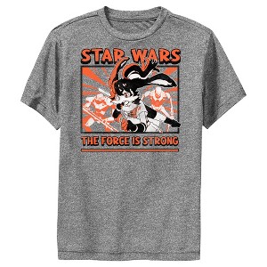 Boy's Star Wars: Visions The Force is Strong Performance Tee - 1 of 4