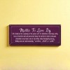 Slickblue Woohoo What a Ride Wall Sign – Wine & Chocolate Life Quote – Rustic Wood Decor for Home – 7x18, Color Options - 2 of 3