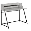 NicBex 48" Modern Computer Desk with Storage Hutch & Long Shelf Metal, Contemporary Workstation for Home Office, Laptop/Work - 2 of 4