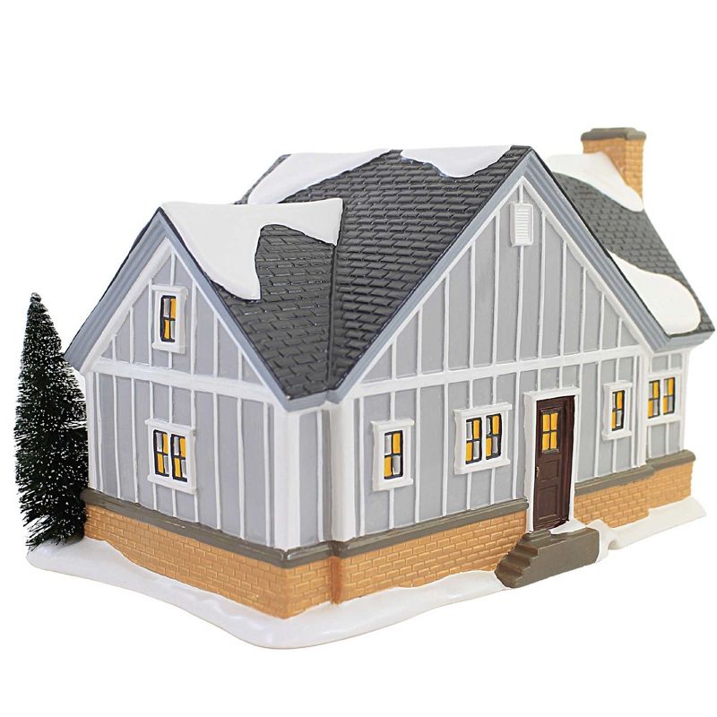 Department 56 House Holiday Starter Home  -  Decorative Figurines, 3 of 4