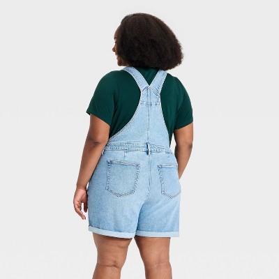 Women Denim Shortall – Ava & Viv