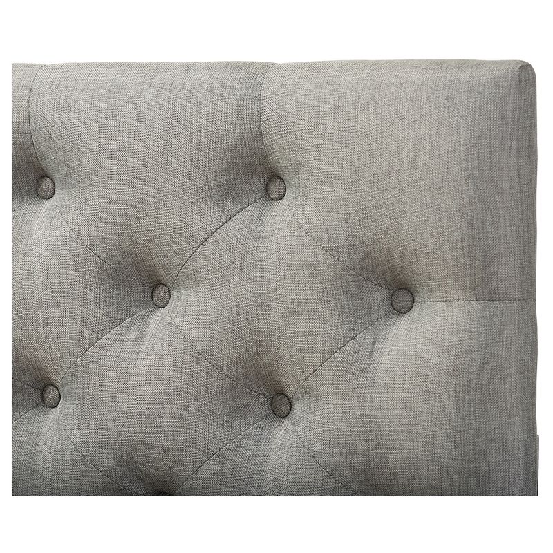 Viviana Modern And Contemporary Faux Leather Upholstered Button-Tufted Headboard - Baxton Studio, 4 of 6