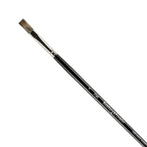 Creative Mark Hamburg Premiere Professional Oil Painting Brushes - Flat Oil Paint Brush - Handmade in Germany, Natural & Synthetic Hair Blend, Long - 1 of 4
