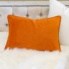 TopComfy Support Pillow Embroidered Pumpkin Lumbar Throw Pillow for Fall and Thanksgiving Decor, White, 17"*17"*10" - 4 of 4