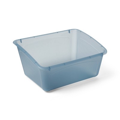 Large Storage Bin translucent blue - up&up™