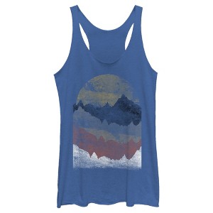 Women's Lost Gods Desert Landscape Racerback Tank Top - 1 of 4