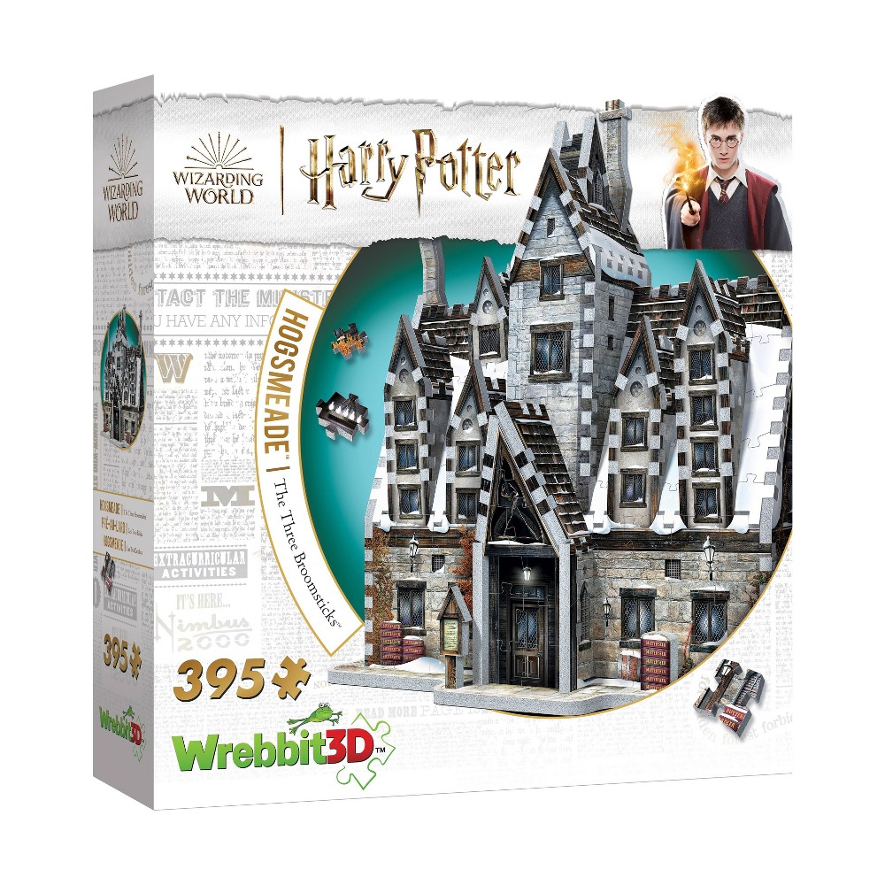 Photos - Jigsaw Puzzle / Mosaic Harry Potter Hogsmeade - The Three Broomsticks 3D Puzzle 395pc