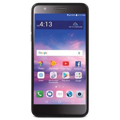 Simple Mobile LG Premier Pro LTE (LML413DL) 16 GB Smartphone - Black