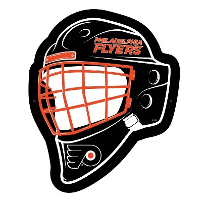 Evergreen Ultra-Thin Edgelight LED Wall Decor, Helmet, Philadelphia Flyers- 15.6 x 19 Inches Made In USA
