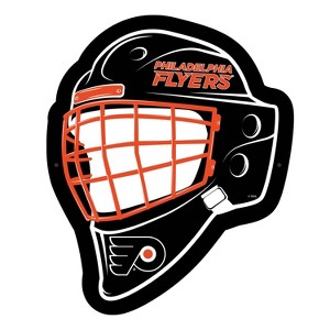 Evergreen Ultra-Thin Edgelight LED Wall Decor, Helmet, Philadelphia Flyers- 15.6 x 19 Inches Made In USA - 1 of 4