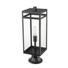 Z-Lite Nuri 1 - Light Lantern in  Black - 2 of 4