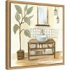 Amanti Art Sage Bathroom II by Silvia Vassileva Canvas Wall Art Print Framed 16 x 16-in. - 2 of 4