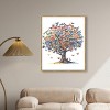 Art Remedy Butterfly Tree Colorful buterfly and flowers wall art Framed - 2 of 4